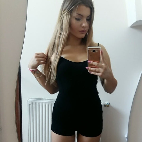 Backless Playsuit