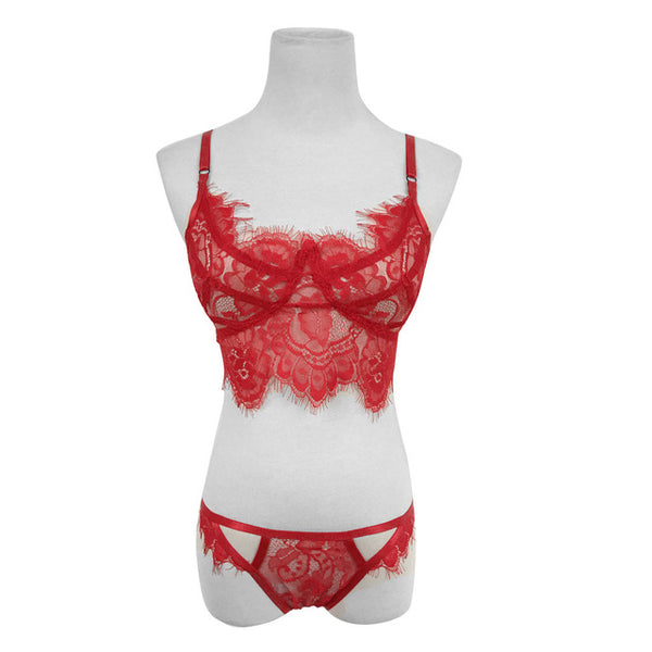 Lace Lingerie Set Bra and G-string