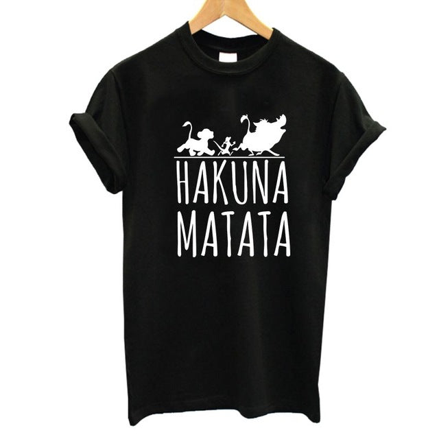 Hakuna Matata T-Shirt 100% Cotton