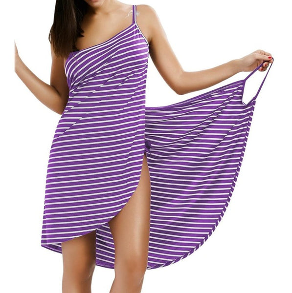 Backless Cover up Beach Dress